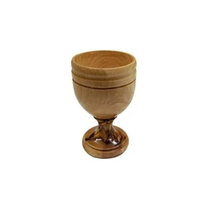 Olive Wood Communion Chalice Cup 2.75″