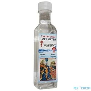 STRONG FAITH Blessed Prayer Holy Water from The Jordan River in The Holy Land (Water 300ml)