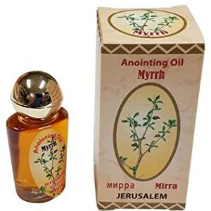 Myrrh Mirra Anointing Oil Jerusalem Plastic Bottle 30ml Authentic Fragrance