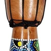 Hand Painted African Djembe Drum Bongo Doumbek 12″