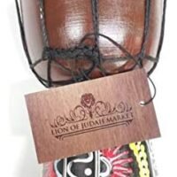 Hand Painted African Djembe Drum Bongo Doumbek 12″