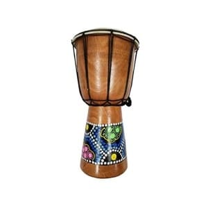 Hand Painted African Djembe Drum Bongo Doumbek 12″