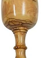 Olive Wood Communion Chalice Cup 6″