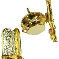 Ark of The Covenant Golden Replica Statue and Ark Contents