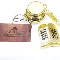 Ark of the Covenant – contents – Aaron Rod / Manna vessel & Tablets –  From Israel