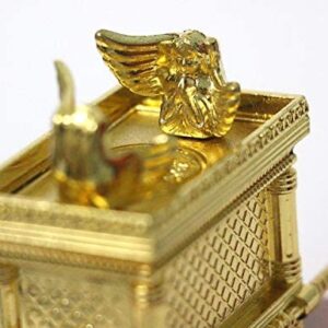 Ark of The Covenant Golden Replica Statue and Ark Contents