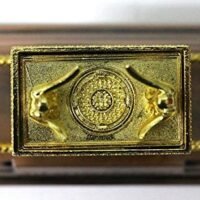 The Ark of The Covenant Gold Plated Table Top Mini – 2″ X 1.50″ X 1.10″ From Israel
