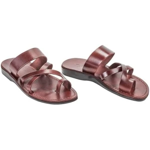 Heritage Leather Sandals – Inspired by Ancient Biblical Designs from the Holy Land – 13 Women/11 Men (45)