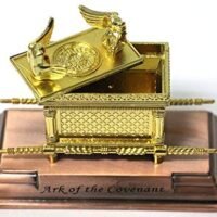 The Ark of The Covenant Gold Plated Table Top Mini – 2″ X 1.50″ X 1.10″ From Israel