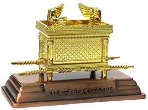The Ark Of The Covenant Gold Plated Table Top Mini - 2" X 1.50" X 1.10" From Israel
