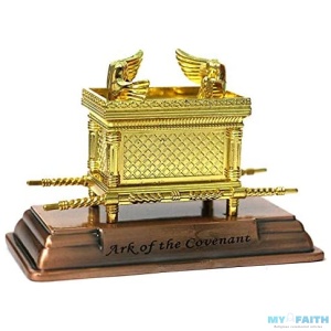 The Ark of The Covenant Gold Plated Table Top Mini – 2″ X 1.50″ X 1.10″ From Israel
