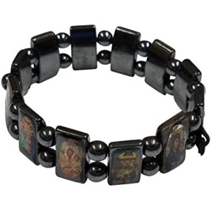 Heritage Hematite Bracelet: Saint Icon Designs