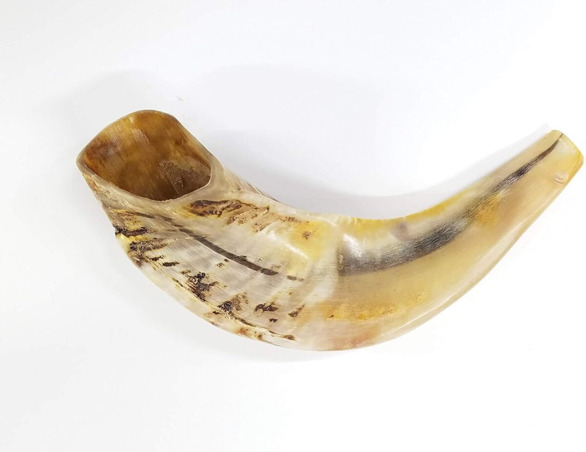 Traditional Ram’s Horn Shofar from Israel