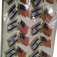 United States & Israel – Friendship Lapel Pin – 10 Units Bundle