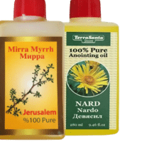 2 Units Bundle Nard & Myrrh Anointing Oil From Jerusalem 280 ml/9.46Oz Each